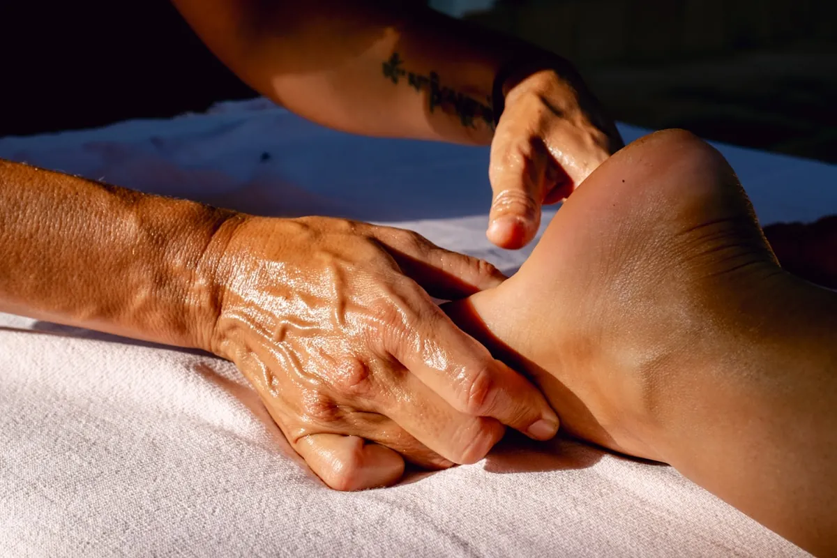 Séance de réflexologie plantaire